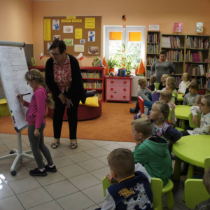 Zajęcia z dziećmi w bibliotece